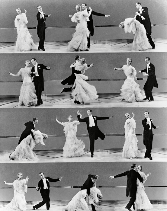 Top hat Ginger Rogers Fred Astaire movie poster 24x36 inches